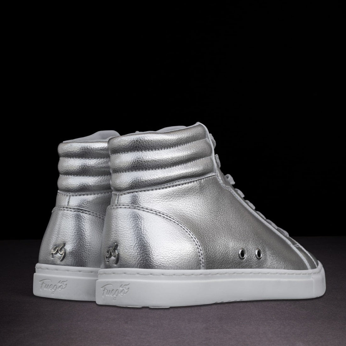 Fuego High-top Silver