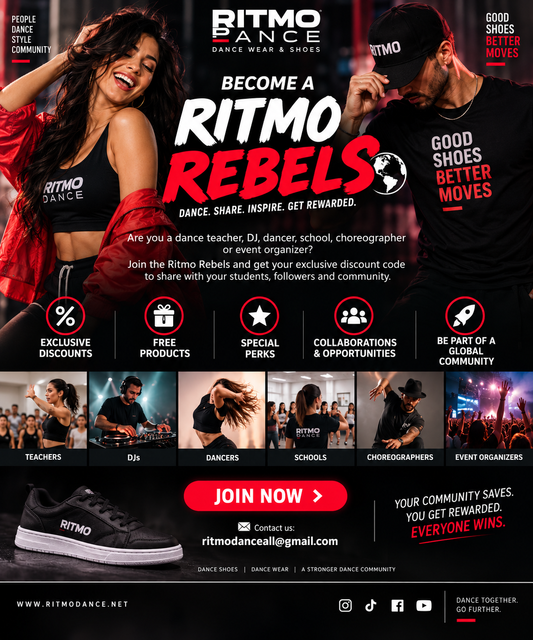 🔥 BECOME A RITMO REBEL  Dance. Share. Inspire. Get rewarded. 💃🕺