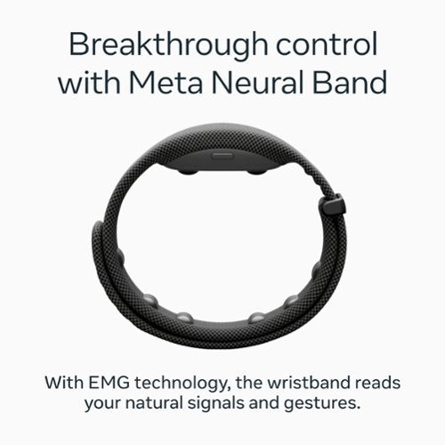 Meta Ray-Ban Display/Standard Frame/ with Case, Neural Wristband